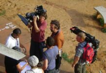 Съемки в Ауровиле